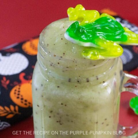Image for Halloween Mocktail - Frogspawn Slushie | Fun Gross Drink for Kids