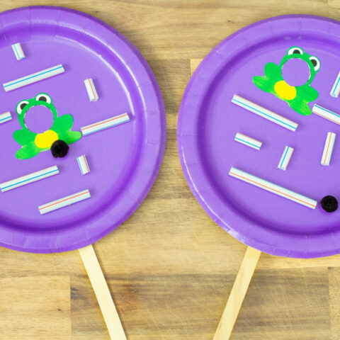 Image for Frog Paper Plate Maze | Homan at Home