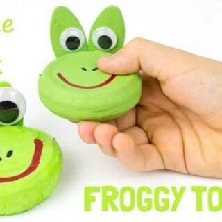 Image for Croaking Frog Craft