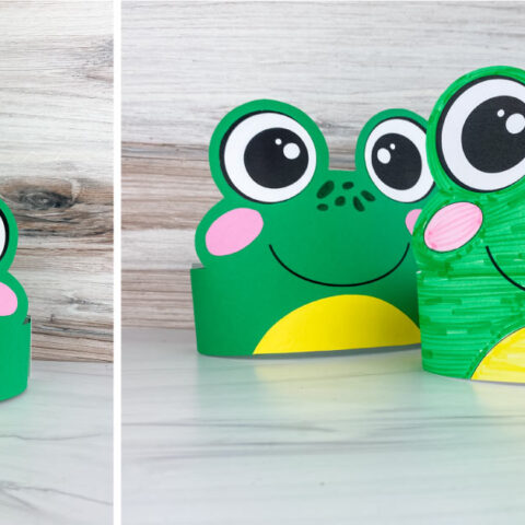 Image for Frog Headband Printable For Kids [Free Template]