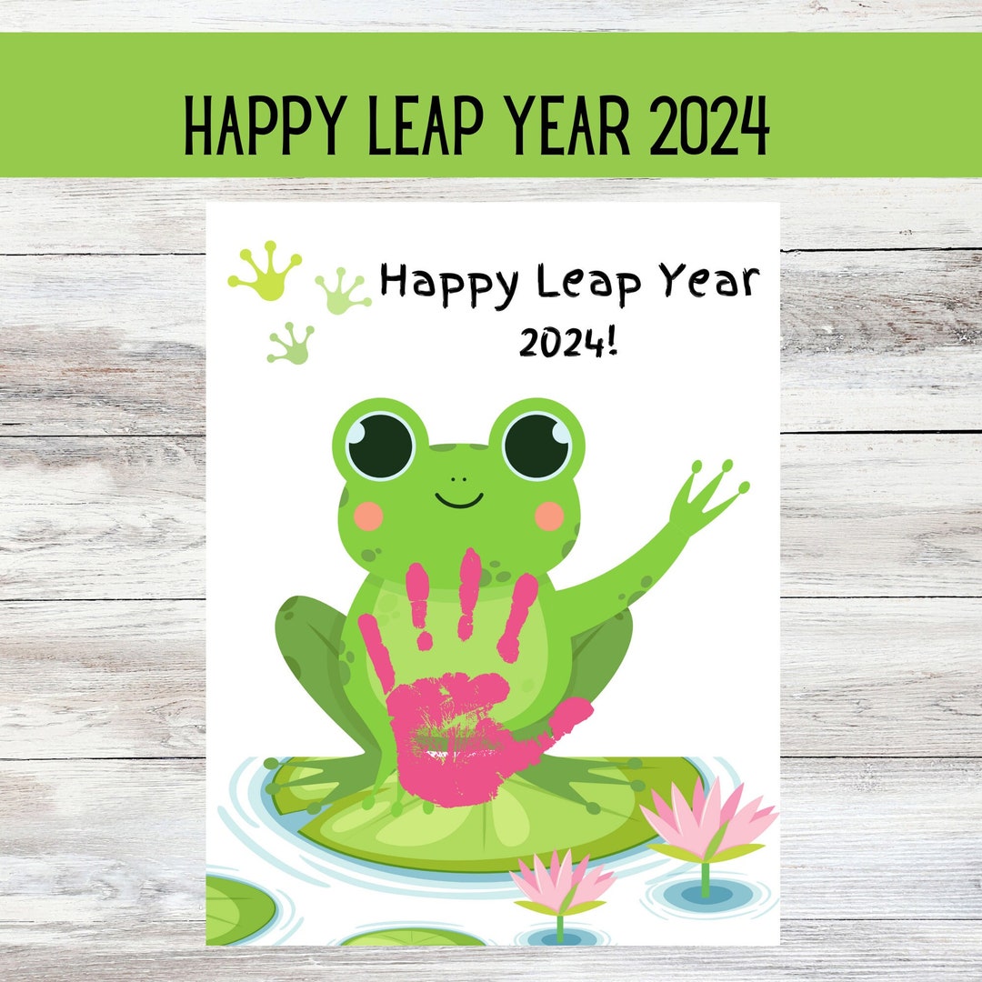 Image for Leap Year Handprint Art