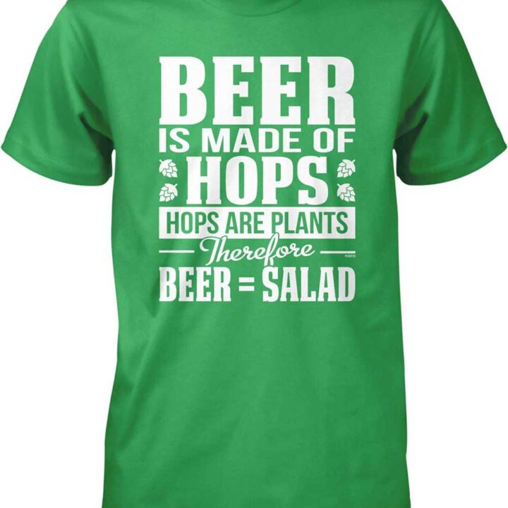 Image for Beer equals Salad T Shirt