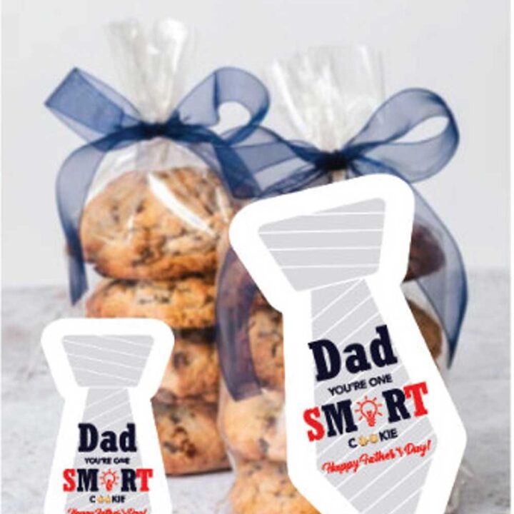 Image for One Smart Cookie Father's Day Gift Tags