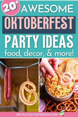 Oktoberfest Party Ideas Pin Image.