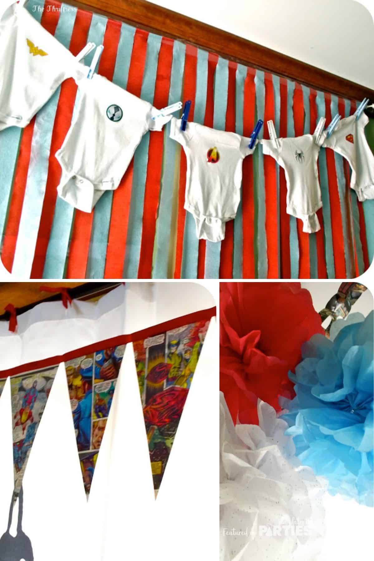 Comic Book Superhero Party Decorations.