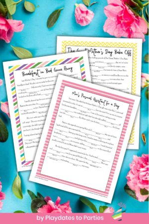 3 Free Mother's Day Mad Libs Stories.