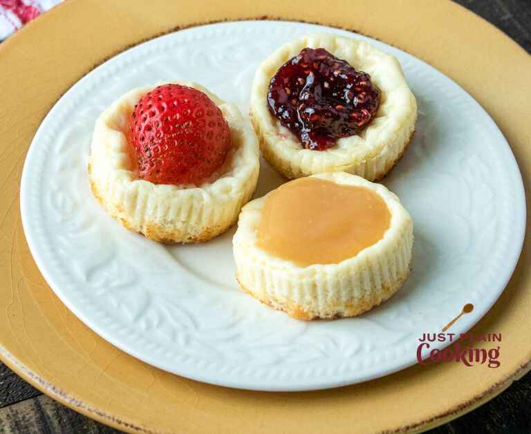Image for Crustless Mini Cheesecake Bites