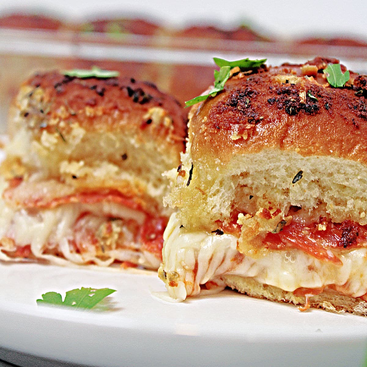 Image for Jen's Pick - Pepperoni Pizza Sliders With Mozzarella Cheese